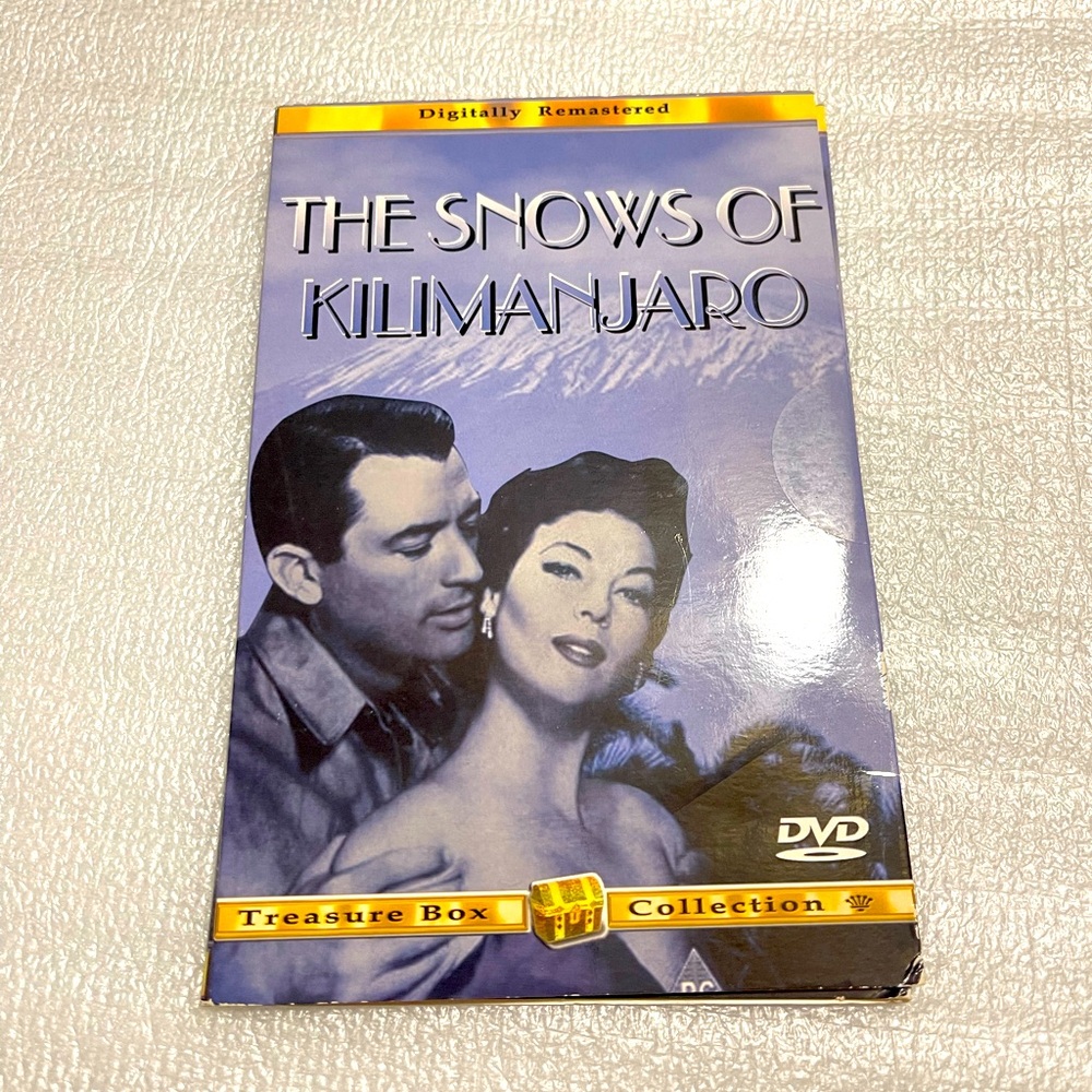 🎬 The Snows of Kilimanjaro (1952) – Treasure Box Collection DVD